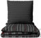 Leonado Vicenti - Bettwäsche grau Baumwolle 135x200 155x220 200x200 200x220 gestreift modern Schlafzimmer Garnitur Set Bezug Decke