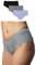 Snocks 3er Pack Hipster - Damen Baumwolle Panties - Push-Up Unterhose Damen Slip - Gr.S, Farbe Purple/Grün/Schwarz