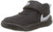 NIKE Team Hustle D 10 Solid, Black Metallic Silver Volt White, 28 EU