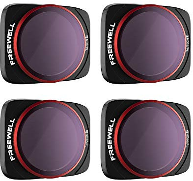 Freewell Bright Day - 4K Serie - 4Pack ND/PL Filter Kompatibel mit Air 2S Drone