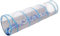 Selonis Pop-Up Tunnel Mit 100 Bälle Für Kinder Krabbel Spieltunnel, Grau-Blau:Babyblau/Blau/Perle