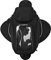 Akozon Motorrad Tankrucksack, Motorrad Benzin Tankrucksack Dekorativer Rucksack Schwarz Oxford Tuch Wasserdicht Abnutzungsfest für Universal
