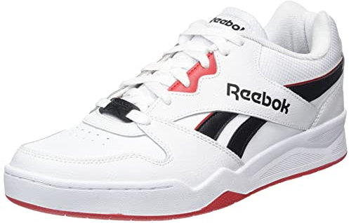 Reebok Herren Royal BB4500 Low 2 Sneaker, FTWR White/Core Black/Vector Red, 41 EU