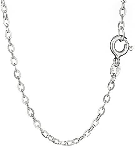 NKlaus 38cm Ankerkette 925 Silber elegante Halskette Breite: 1,9mm Collier 1,7g federleicht 5290