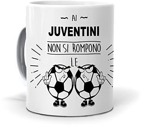 Originale Geschenkidee. Tazza Ai juventini non si rompono le palle. Keramik 350 ml.