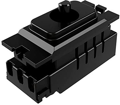 Enkin Black Grid 1000W Dummy Dimmer Module with Hager Adaptor