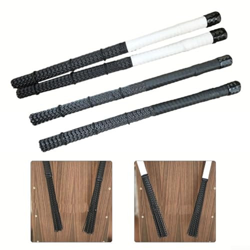 Cepillos de tambor profesionales para cajón de jazz y rendimiento de música suave ()