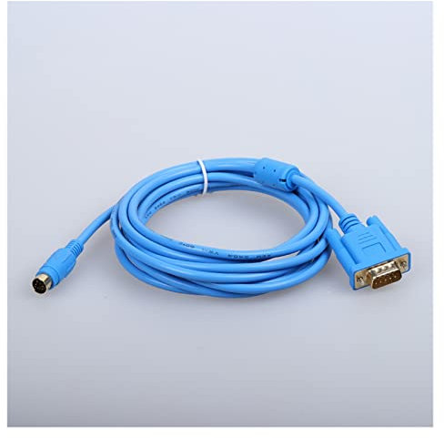 AJOHBM DOP-DVP for Delta DOP-B serie HMI a Delta DVP serie PLC 9 pines macho & CABLE redondo de 8 pines