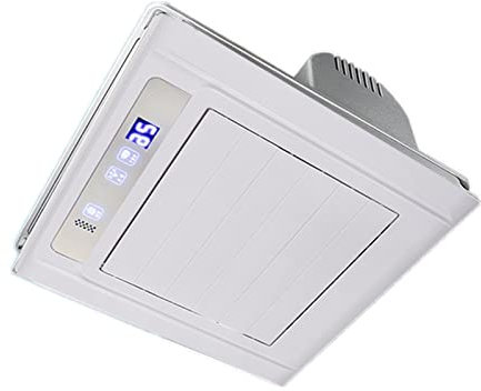 TEESONG Extractor de Baño Ventilador de escape de techo de ventilación de control remoto inteligente con apagado del temporizador y función de configuración de 2 velocidades Extractor Cocina