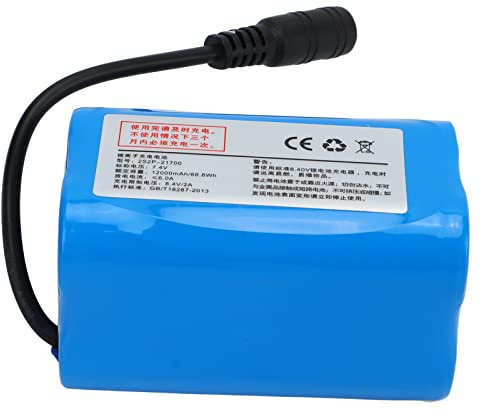 Terieeau Amorceur Rcting Boattery 12000Mah 7,4V Wiederaufladbarer Lithiumtery High Speed ​​Speedboattery Lithium Futterboot Akku Rcting Boattery