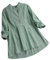 NRTOTI Hemdbluse Damen Sommer Weich Boho-Chic Button-Down Patchwork-Bluse Auffällig Langarm Blusen V-Ausschnitt Elegante Blousonbluse Atmungsaktiv Tunikenbluse Sportlich Hautfreundlich Leichte Bluse