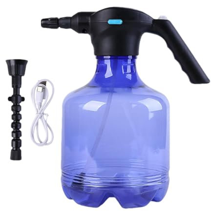 ETUCYNG Botella pulverizadora eléctrica, pulverizador de Agua eléctrico - Pulverizador de Lavado de Autos Recargable por USB,Rociador de Agua para jardín, Limpieza, Plantas de Interior y Exterior.