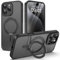 Lopnord Magnetic Case with MagSafe for iPhone 16 Pro Max - Shockproof, Women/Men, Phone Holder (Black)