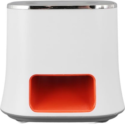 Pelador eléctrico de nueces, pelador automático, ahorro de mano de obra, acero inoxidable, descascarillador eléctrico de almendras (blanco)