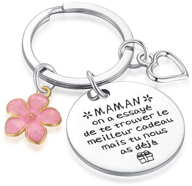 Cadeau Maman Porte-Clés, Cadeau Fete des Meres, Cadeau Anniversaire Maman, Porte Clé Maman, Cadeau Fete des Meres Original, Cadeau Maman Noël, Cadeau Jeune Maman, Cadeau Fete des Maman Personnalisé