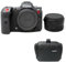 KamKorda Camera Bag + R5 C Mirrorless Cinema Camera + R Mount Adapter, Two Cameras in One Body: Photo + Cinema, 45MP Stills, Full-Frame 8K CMOS Sensor + 2 Year Warranty