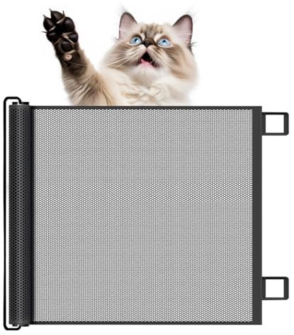 Hsyan Puerta Seguridad Bebé Extensibles, Puerta De Seguridad, Extensible, Barrera para Bebés, Barrera Protectora, Escaleras para Niños, Gatos Y Perros, Adecuada para Uso En Interiores, 130 * 78cm