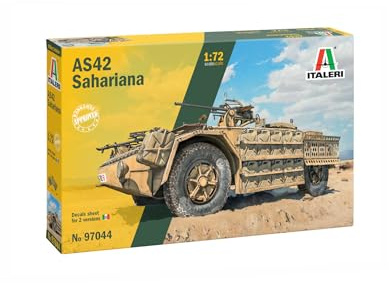 ITALERI - Maquette Voiture As 42 Sahariana |italeri|97044| 1:72 Maquette Char Promo