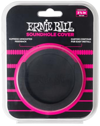 Ernie Ball Acoustic Sound Hole Cover, 3.375 inch diameter