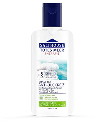 Salthouse Totes Meer Therapie Anti-Juckreiz Shampoo 250ml, Menge:2er Pack