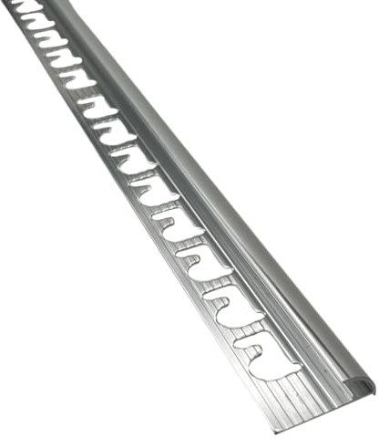EINSIDE Profilo pavimenti e rivestimenti, Profilo jolly ad angolo, Profilo jolly alluminio lucido, H 10 mm