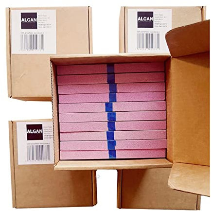 ALGAN universal Schleifstein Wetzstein Kebab Kreismesser Dönermesser rosa 100er Pack