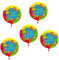 Folat Balloon Ballon (Folien-Ballon, 5 Stück)