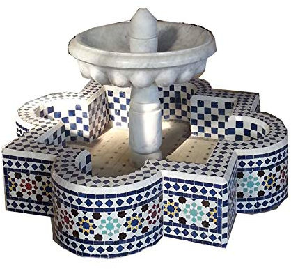 Zagora Standbrunnen Mosaik - Diverse Größen - Auftragsarbeit