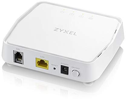 Zyxel VDSL2 DSL Modem Bridge Annex A | Bonding 17a (200Mpbs) e Single Line 35b (300Mbps) | Supervectoring, TR-069, TR-286 MELT | Gestione Remota, Firmware OPAL [VMG4005-B50A]