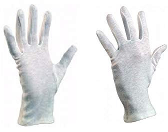 Baumwollhandschuhe (24 Stück) Schutzhandschuhe, Baumwolle Handschuhe, Stoffhandschuhe, Cotton Gloves, Arbeitshandschuhe, Sporthandschuhe | Damen Herren Kinder | Größen XS, S, M, L, XL, XXL (7/S)