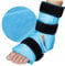 Relief Expert Knöchel Ice Pack Wrap für Verletzungen mit kalter Kompressionstherapie, sofortige Schmerzlinderung bei Achillessehnenentzündung, Plantarfasziitis mit weichem Plüsch Futter