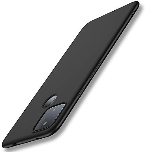 X-level für Google Pixel 4a 5G Hülle, Soft Flex TPU Case Ultradünn Handyhülle Silikon Bumper Cover Schutz Tasche Schale Schutzhülle für Google Pixel 4a 5G [Guardian Serie] - Schwarz