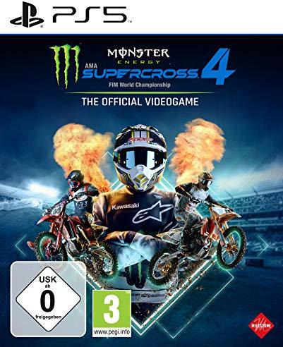 Monster Energy Supercross - The Official Videogame 4 (PlayStation PS5)