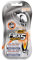 BIC Flex5 Hybrid Rasierer - 5-Klingen - Grau - Herren - Männer - männliche Erwachsene
