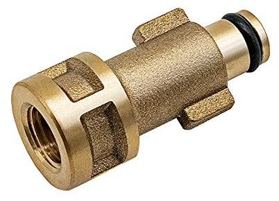 Fai Top Messing Adapter,1/4 IG Innengewinde,Schaumkanone Buchse,Schaumlanzenadapter Zubehör,Bajonett Adapter kompatibel mit Bosch AQT (Alte Modelle)