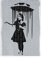 Banksy Schablone, Motiv: Nola Rains Girl, Heimdekoration, Kunstmalerei, wiederverwendbar, Größe A2, 31 x 54 cm