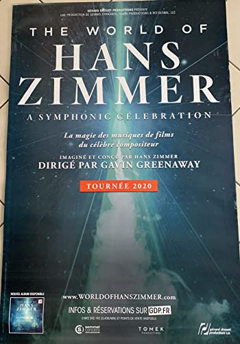 Hans Zimmer – The World of – 80 x 120 cm – Poster gerollt