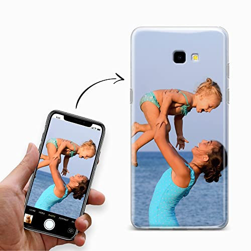 Handyhülle für Samsung Galaxy J4 Plus 2018 Hülle aus Silikon selbst gestalten - selbst gestaltet/personalisiert - Deine Hülle Dein Design - Personalisieren Bedrucken mit eigenem Bild Motiv