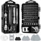 Retoo Schraubendreher Set, 115 Teilig aus Stahl, Feinmechaniker Mini Reparatur Werkzeug für Elektronik Laptop Uhr Brille Tablet, Schraubendreher-Set Reparatursatz