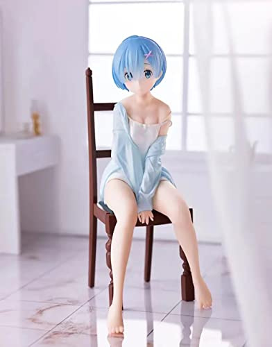 XESAGSNV Stuhl-Pyjama, Rem-Figur von Grund auf in einer anderen Welt, Rem Ornamente, Auto-Ornamente