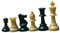 Piezas de Ajedrez de Plástico plomadas Ideal Aficionados y Clubes, Piezas de Ajedrez, Juego de Ajedrez de Plástico con Piezas plomadas, Juego de 34 Piezas de Ajedrez, Dos Damas adicionales