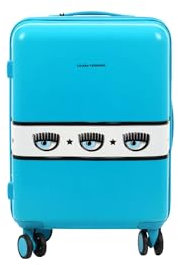 Chiara Ferragni damen logomania Koffer blue jewel