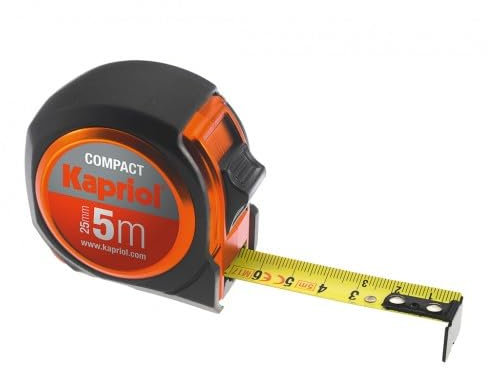 Flessometro compact larg. nastro mm. 25 lunghezza mt. 5