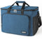unycos - Bolsa Térmica Porta Alimentos【40L】 Nevera Portátil, Lunch Box Impermeable, Hermética e Isotérmica, Porta Fiambrera para Almuerzo, Oficina, Viaje, Pícnic o Colegio (Azul Oscuro)