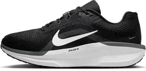 NIKE Winflo 11, Sneaker Hombre, Black White Anthracite Cool Grey, 44 EU