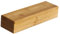 Boîte à couverts rectangulaire en bois avec couvercle, boîte de rangement pour baguettes de cuisine (30 x 9 x 6 cm)