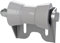 SUPROD Rouleau de quille en polyuréthane avec Support U Aide à la Mise à l'eau des remorques de Bateaux galvanisé 130 mm, Gris