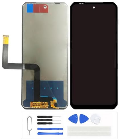 Générique Écran LCD pour Unihertz Tank 3 Pro Écran LCD Ensemble de numériseur Tactile Remplacement d'écran (Noir)