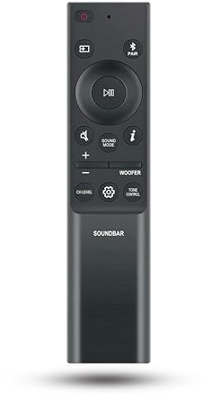 AH81-15047A Remote Control for Samsung Sound bar Speaker AH81-15498A AH81-15439A HW-Q990B/ZA HW-Q800B/ZA HW-Q700B/ZA HW-Q910B/ZA HW-B550 HW-B63C HW-B57C HW-B550 HW-B53M HW-B53C HW-B530