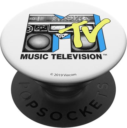 MTV Music Television Boombox Logo PopSockets Klebender PopGrip